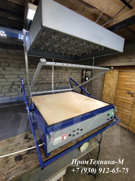 Вакумно формовочный станок 100х100 для пластика — фото 3